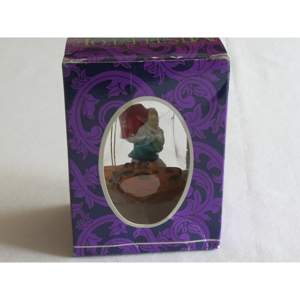 Mistletoe Magic Matrix Tree Mouse Glove Playing Baseball Bat Christmas Ornament